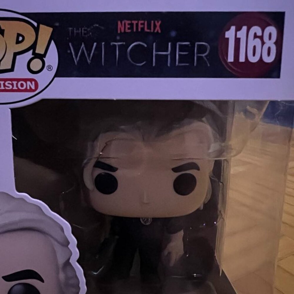 Funko Pop Netflix The Witcher Geralt Henry Cavill Vinyl Figuring New In Box
